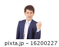 ガッツポーズをするビジネスマン 16200227