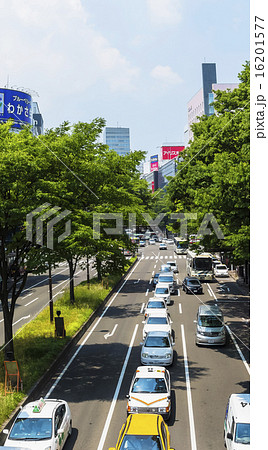 仙台青葉通りとビル街 16201577