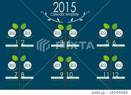 2015 calendar. Vector illustration. 2015 calendar. Vector illustration. 16204080