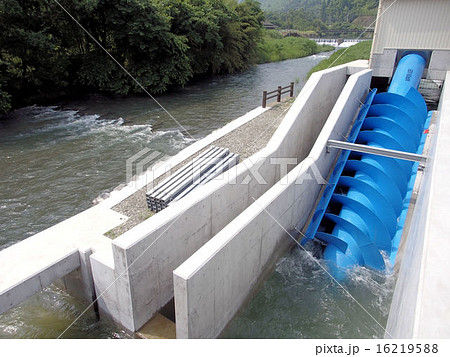 国内最大のらせん水車 国内最大のらせん水車 16219588