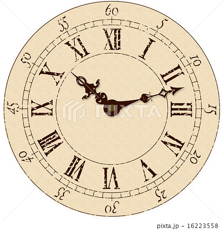 レトロ時計のイラスト素材 16223558 Pixta