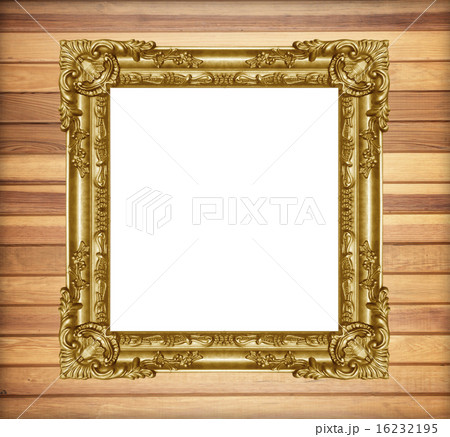 Old antique gold picture frame Old antique gold picture frame 16232195