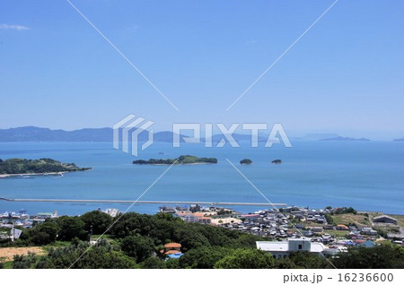 牛窓オリーブ園⑥展望台からの瀬戸内海(岡山県瀬戸内市) 牛窓オリーブ園⑥展望台からの瀬戸内海(岡山県瀬戸内市) 16236600