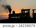 夕景のSL in インドネシア 16238079