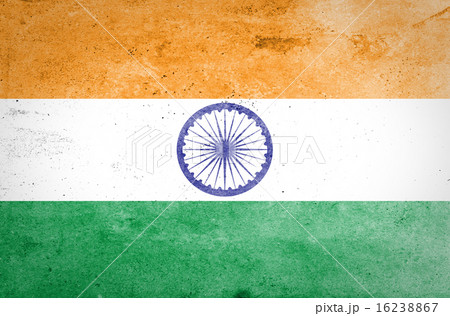 Grunge India Flag 16238867