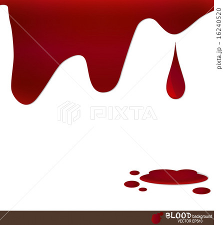 Blood dripping, blood background. Vector illustration. Blood dripping, blood background. Vector illustration. 16240520