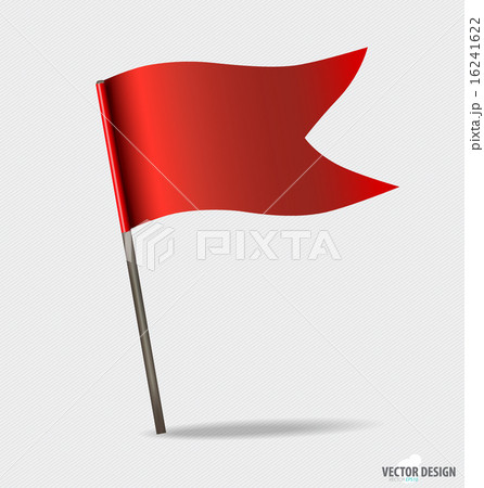 Red Flags. Vector illustration. 16241622
