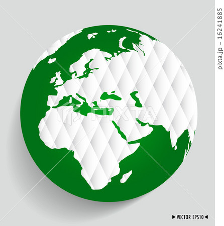 Modern globe. Vector illustration. 16241885