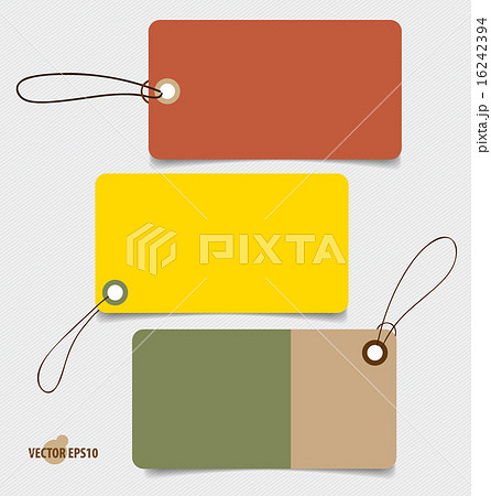 Note papers, Tag. Vintage Style template Design vector illustrat Note papers, Tag. Vintage Style template Design vector illustrat 16242394