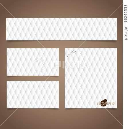 Note papers, ready for your message. Vector illustration. Note papers, ready for your message. Vector illustration. 16242553