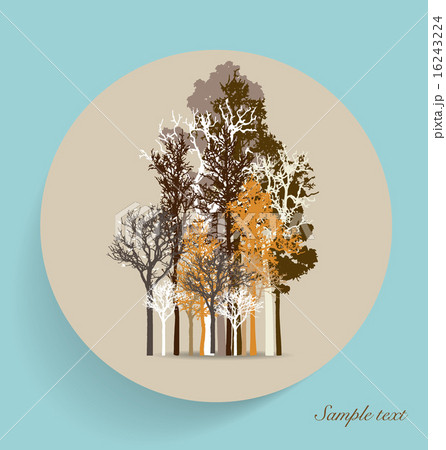 Abstract tree. Vector Illustration. Abstract tree. Vector Illustration. 16243224