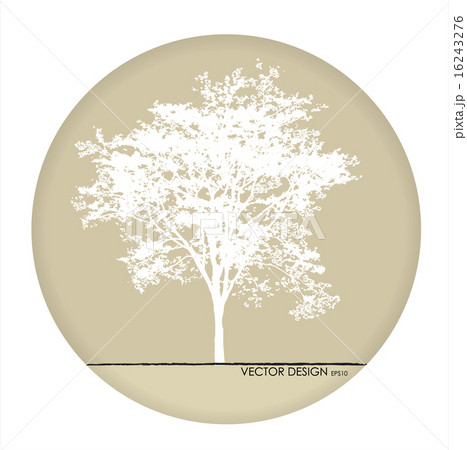 Vector background with abstract tree. Vector background with abstract tree. 16243276