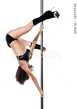 Young sexy pole dance woman Young sexy pole dance woman 16244549