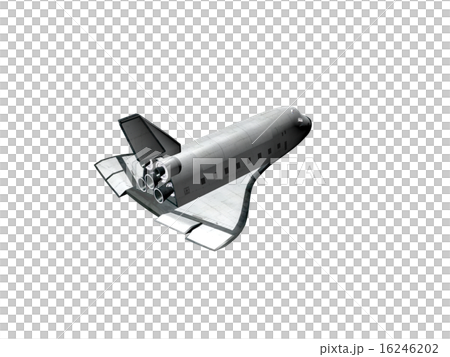 航天飛機燙髮3DCG插圖素材 16246202