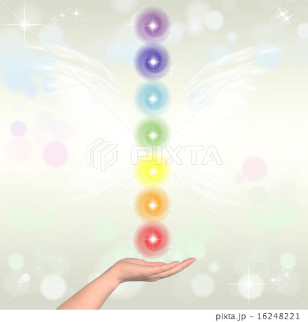 Healing Hand and seven chakras Healing Hand and seven chakras 16248221