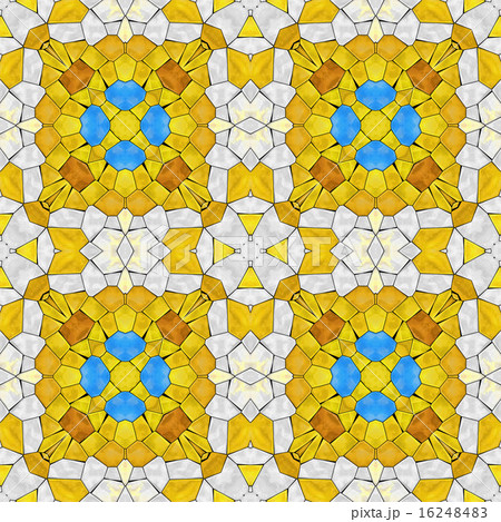 Glass mosaic kaleidoscopic seamless texture Glass mosaic kaleidoscopic seamless texture 16248483