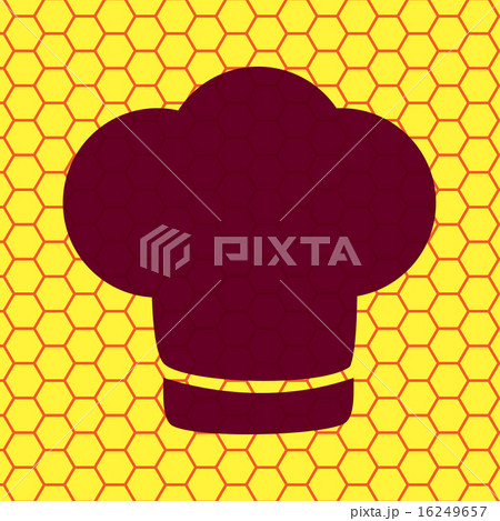 Chef cap. Cooking. Flat modern web button and spac Chef cap. Cooking. Flat modern web button and spac 16249657
