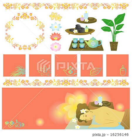 スパ　エステ　アジアン 16256146