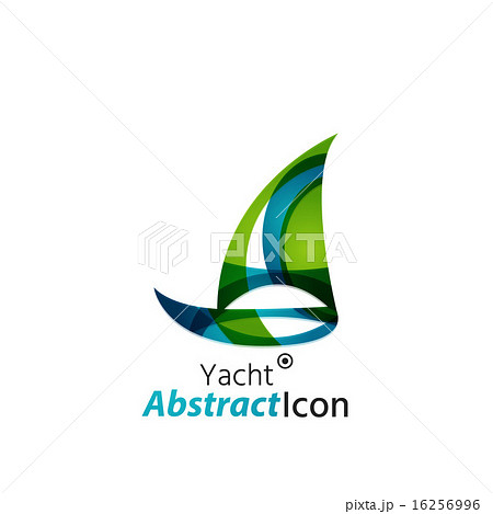 Abstract geometric business corporate emblem 16256996