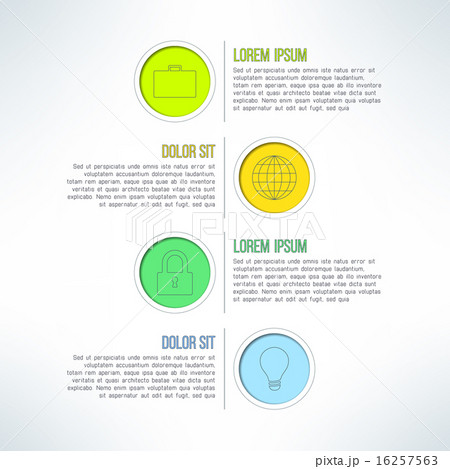 Vector colorful circle banners and label elements set. Suitable for infographics and web design Vector colorful circle banners and label elements set. Suitable for infographics and web design 16257563