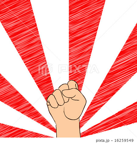 気合_筆線_背景落書き調 気合_筆線_背景落書き調 16259549