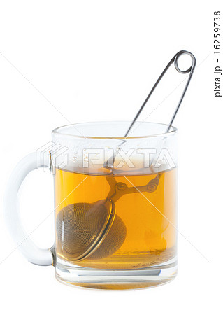 tea strainer in cup tea strainer in cup 16259738