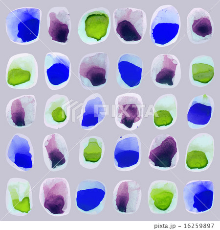 Vector watercolor circles isolated background. 16259897