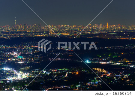 東京の夜景 16260314
