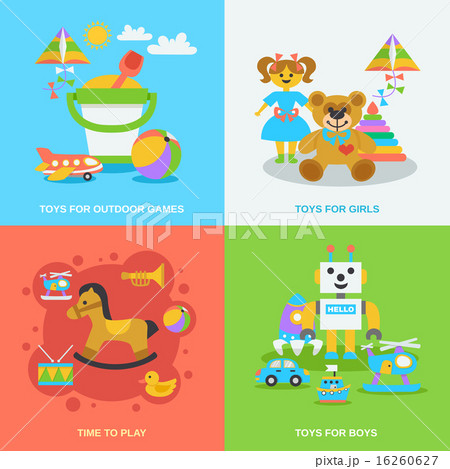 Flat Toys Set 16260627