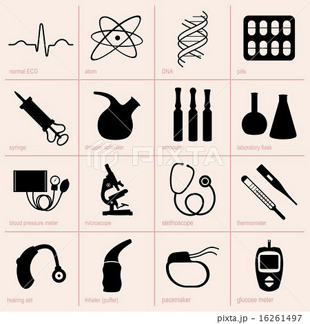 Medical icons 16261497