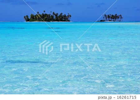 フランス領ポリネシア ランギロアのブルーラゴン8 フランス領ポリネシア ランギロアのブルーラゴン8 16261715