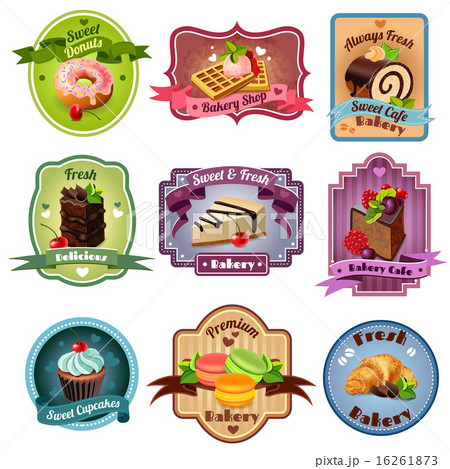 Bakery Emblems Set 16261873