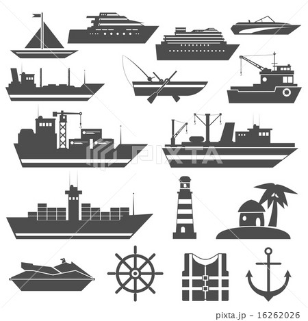 Ship Icon Black 16262026