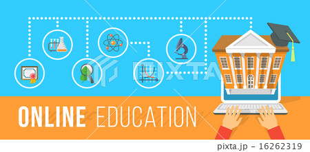 Online Education using Computer Flat Concept 16262319