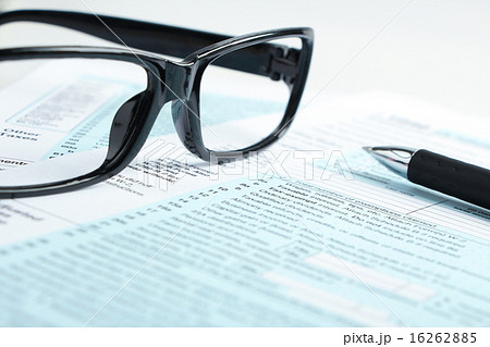Tax form financial concept Tax form financial concept 16262885