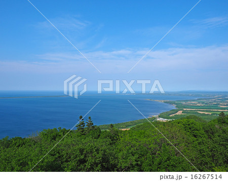 サロマ湖展望台より望むサロマ湖 サロマ湖展望台より望むサロマ湖 16267514