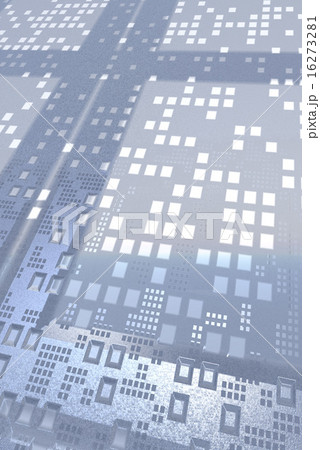 デジタルの空間・壁面・床面 16273281
