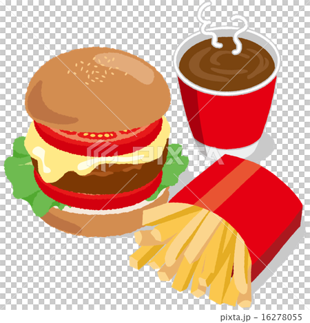 ハンバーガーセット 16278055