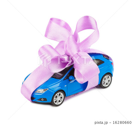 Car with bow as gift 16280660