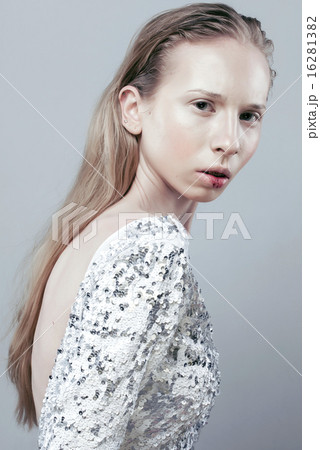 white skinned young woman with blood on lips, shining skin white skinned young woman with blood on lips, shining skin 16281382