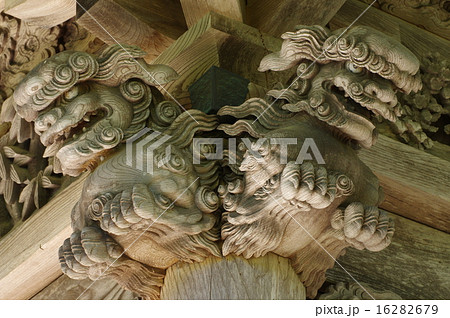 信州安曇野 有明山神社の山門「裕明門」の彫刻群(立川流 清水虎吉彫) 信州安曇野 有明山神社の山門「裕明門」の彫刻群(立川流 清水虎吉彫) 16282679