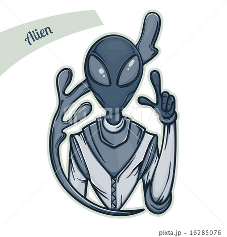Sticker Alien Sticker Alien 16285076