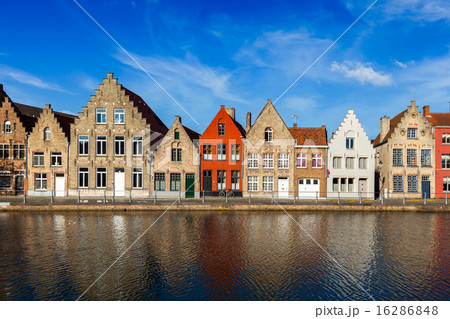 European town. Bruges, Belgium 16286848