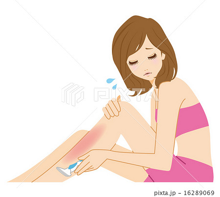 ムダ毛処理　トラブル 16289069