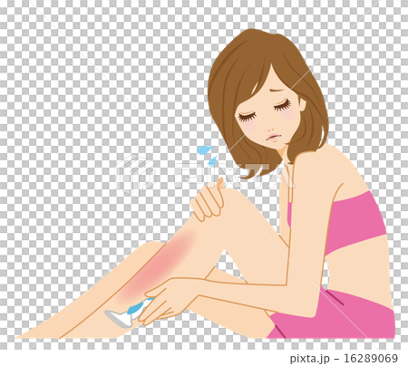 ムダ毛処理　トラブル 16289069