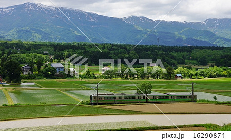 妙高はねうまラインと頸城山系 妙高はねうまラインと頸城山系 16290874