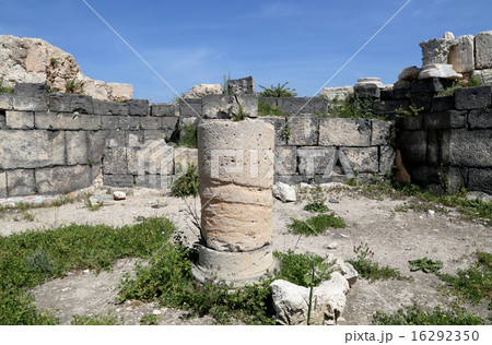 Roman ruins at Umm Qais (Umm Qays) --Jordan  16292350