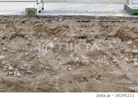 Cross section of road 16295221
