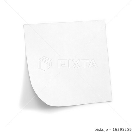 White sticky note with shade 16295259