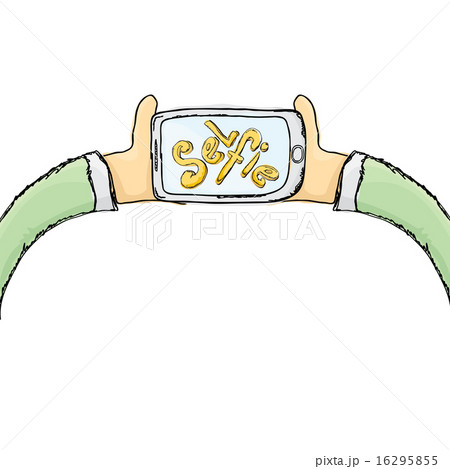 Taking Selfie Photo on Smart Phone concept. Taking Selfie Photo on Smart Phone concept. 16295855